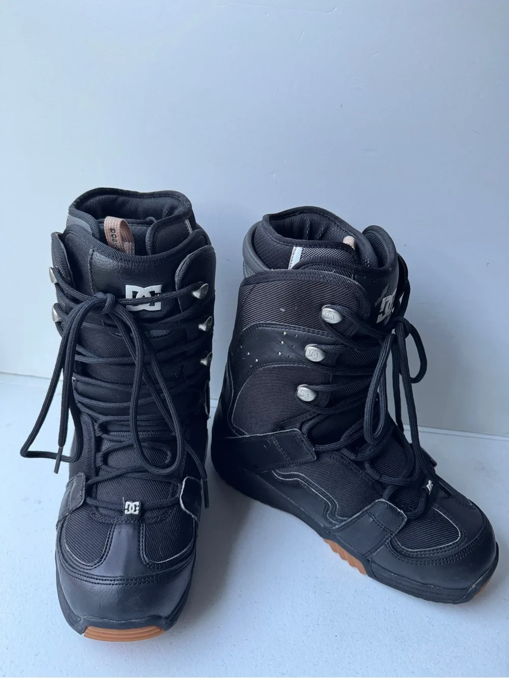 DC SHOECOUSA Men's PHASE Snow Boots Black 2005 Model 300409 US Size 10 Vintage